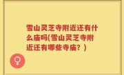 雪山灵芝寺附近还有什么庙吗(雪山灵芝寺附近还有哪些寺庙？)