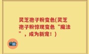 灵芝孢子粉变色(灵芝孢子粉惊现变色“魔法”，成为新宠！)