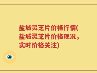 盐城灵芝片价格行情(盐城灵芝片价格现况，实时价格关注)