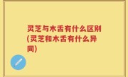灵芝与木舌有什么区别(灵芝和木舌有什么异同)