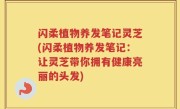 闪柔植物养发笔记灵芝(闪柔植物养发笔记：让灵芝带你拥有健康亮丽的头发)