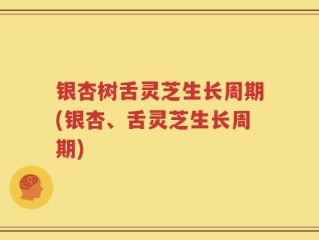 银杏树舌灵芝生长周期(银杏、舌灵芝生长周期)