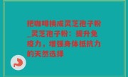 把咖啡换成灵芝孢子粉_灵芝孢子粉：提升免疫力，增强身体抵抗力的天然选择