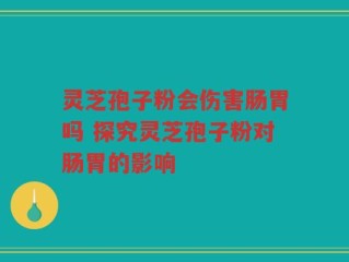 灵芝孢子粉会伤害肠胃吗 探究灵芝孢子粉对肠胃的影响