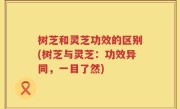 树芝和灵芝功效的区别(树芝与灵芝：功效异同，一目了然)
