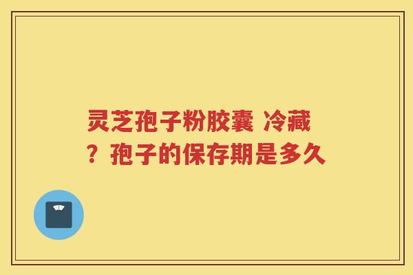 灵芝孢子粉胶囊 冷藏？孢子的保存期是多久