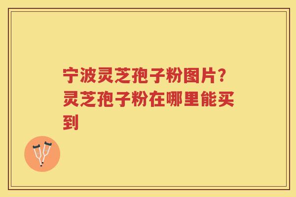 宁波灵芝孢子粉图片？灵芝孢子粉在哪里能买到
