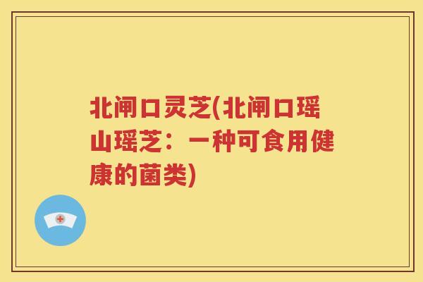 北闸口灵芝(北闸口瑶山瑶芝:一种可食用健康的菌类) 北闸口灵芝(北闸口瑶山瑶芝:一种可食用健康的菌类)