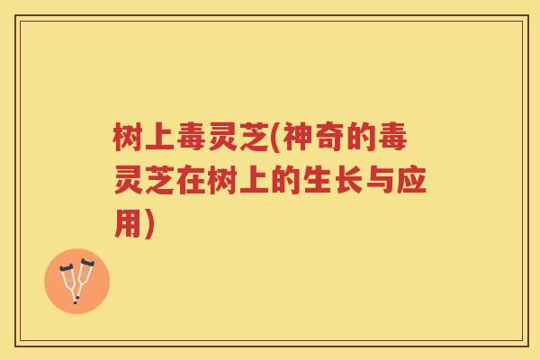 树上毒灵芝(神奇的毒灵芝在树上的生长与应用) 树上毒灵芝(神奇的毒灵芝在树上的生长与应用)