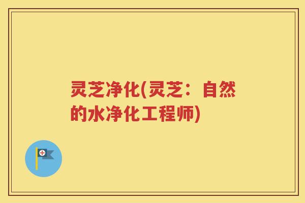 灵芝净化(灵芝：自然的水净化工程师)