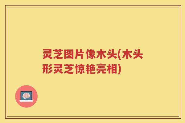 灵芝图片像木头(木头形灵芝惊艳亮相)
