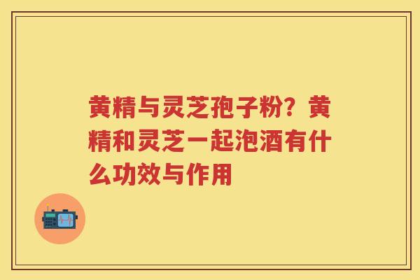 黄精与灵芝孢子粉?黄精和灵芝一起泡酒有什么功效与作用 黄精与灵芝孢子粉?黄精和灵芝一起泡酒有什么功效与作用