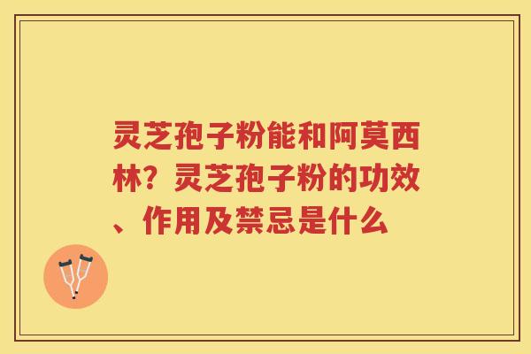 灵芝孢子粉能和阿莫西林?灵芝孢子粉的功效、作用及禁忌是什么 灵芝孢子粉能和阿莫西林?灵芝孢子粉的功效、作用及禁忌是什么