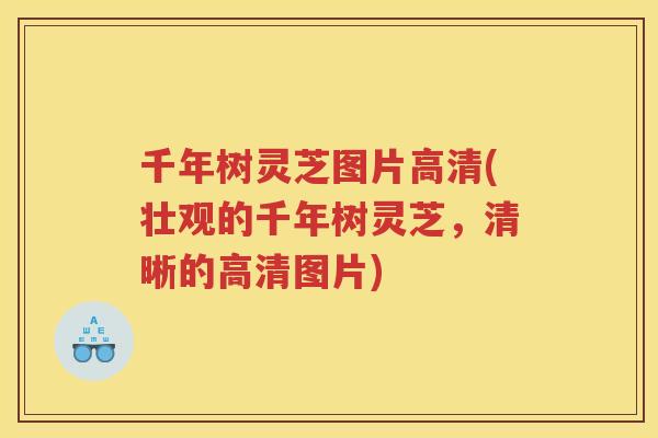 千年树灵芝图片高清(壮观的千年树灵芝,清晰的高清图片) 千年树灵芝图片高清(壮观的千年树灵芝,清晰的高清图片)