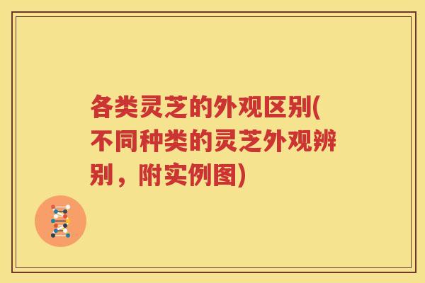 各类灵芝的外观区别(不同种类的灵芝外观辨别,附实例图) 各类灵芝的外观区别(不同种类的灵芝外观辨别,附实例图)
