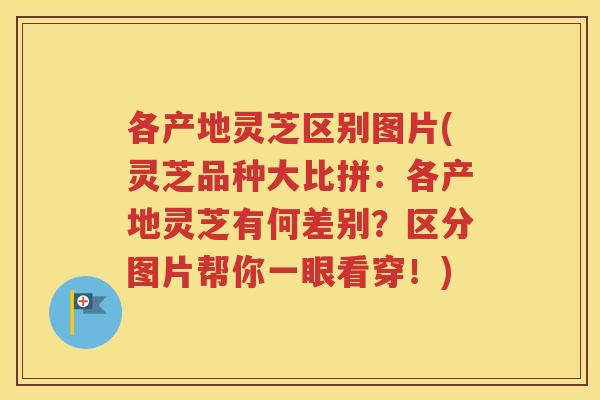 各产地灵芝区别图片(灵芝品种大比拼：各产地灵芝有何差别？区分图片帮你一眼看穿！)