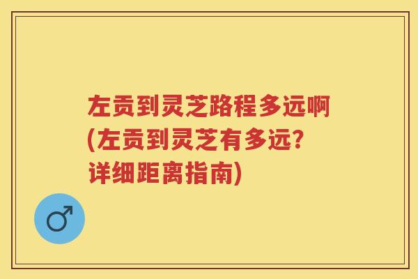 左贡到灵芝路程多远啊(左贡到灵芝有多远？详细距离指南)