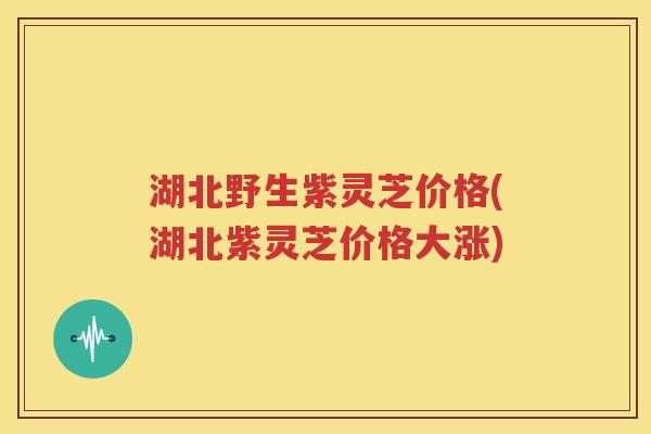 湖北野生紫灵芝价格(湖北紫灵芝价格大涨) 湖北野生紫灵芝价格(湖北紫灵芝价格大涨)