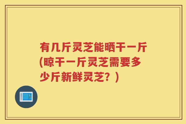 有几斤灵芝能晒干一斤(晾干一斤灵芝需要多少斤新鲜灵芝？)