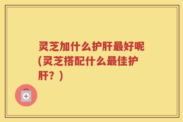 灵芝加什么好呢(灵芝搭配什么佳？)