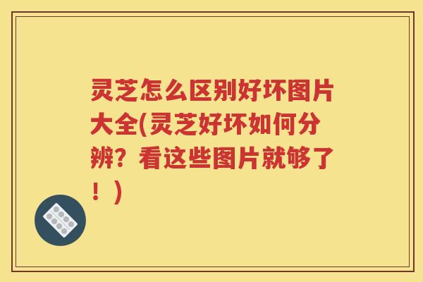 灵芝怎么区别好坏图片大全(灵芝好坏如何分辨？看这些图片就够了！)