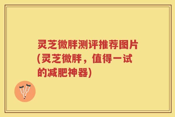 灵芝微胖测评推荐图片(灵芝微胖，值得一试的神器)