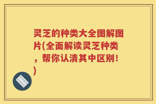 灵芝的种类大全图解图片(全面解读灵芝种类，帮你认清其中区别！)