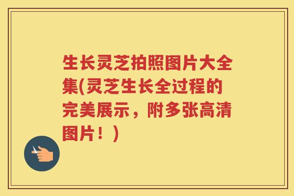 生长灵芝拍照图片大全集(灵芝生长全过程的完美展示，附多张高清图片！)