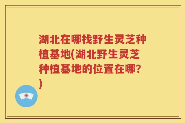 湖北在哪找野生灵芝种植基地(湖北野生灵芝种植基地的位置在哪？)