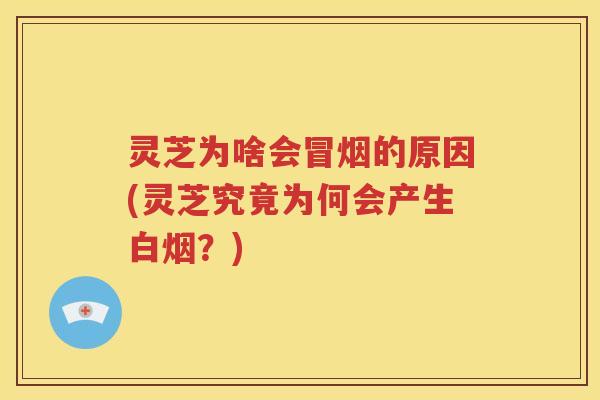 灵芝为啥会冒烟的原因(灵芝究竟为何会产生白烟？)