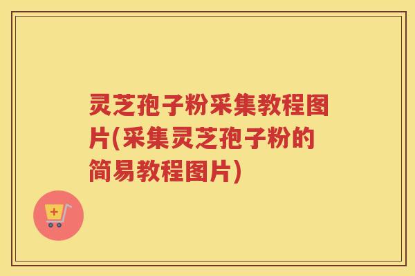 灵芝孢子粉采集教程图片(采集灵芝孢子粉的简易教程图片)