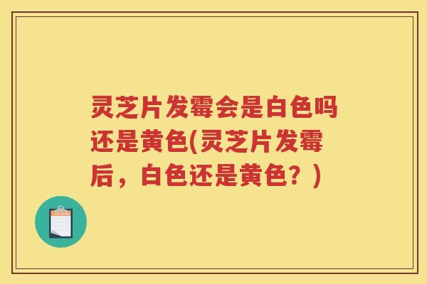 灵芝片发霉会是白色吗还是黄色(灵芝片发霉后，白色还是黄色？)
