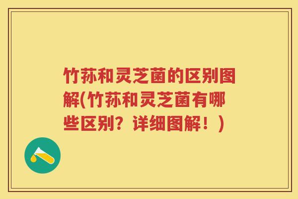 竹荪和灵芝菌的区别图解(竹荪和灵芝菌有哪些区别？详细图解！)