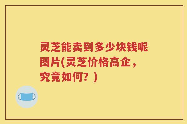 灵芝能卖到多少块钱呢图片(灵芝价格高企,究竟如何?) 灵芝能卖到多少块钱呢图片(灵芝价格高企,究竟如何?)