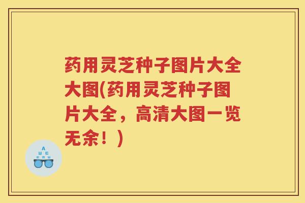 药用灵芝种子图片大全大图(药用灵芝种子图片大全，高清大图一览无余！)
