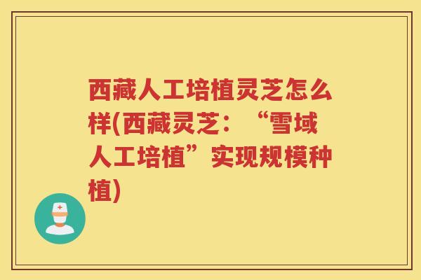 西藏人工培植灵芝怎么样(西藏灵芝:“雪域人工培植”实现规模种植) 西藏人工培植灵芝怎么样(西藏灵芝:“雪域人工培植”实现规模种植)