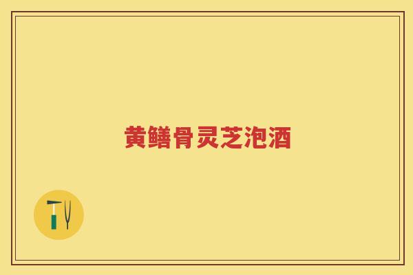 黄鳝骨灵芝泡酒