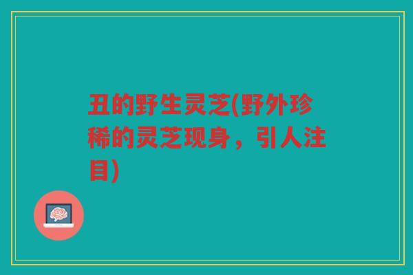 丑的野生灵芝(野外珍稀的灵芝现身,引人注目) 丑的野生灵芝(野外珍稀的灵芝现身,引人注目)